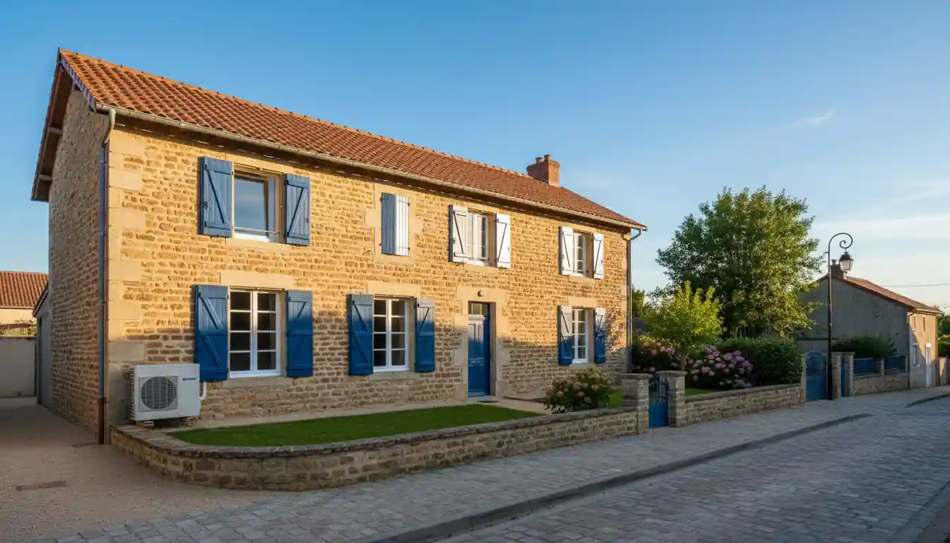 Installation pompe à chaleur à Ychoux